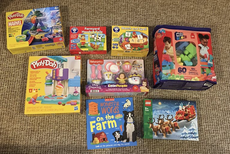 Toys purchased by Forumite using voucher won in competition