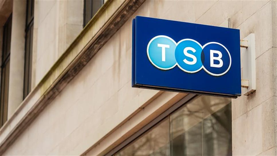 A TSB bank branch.