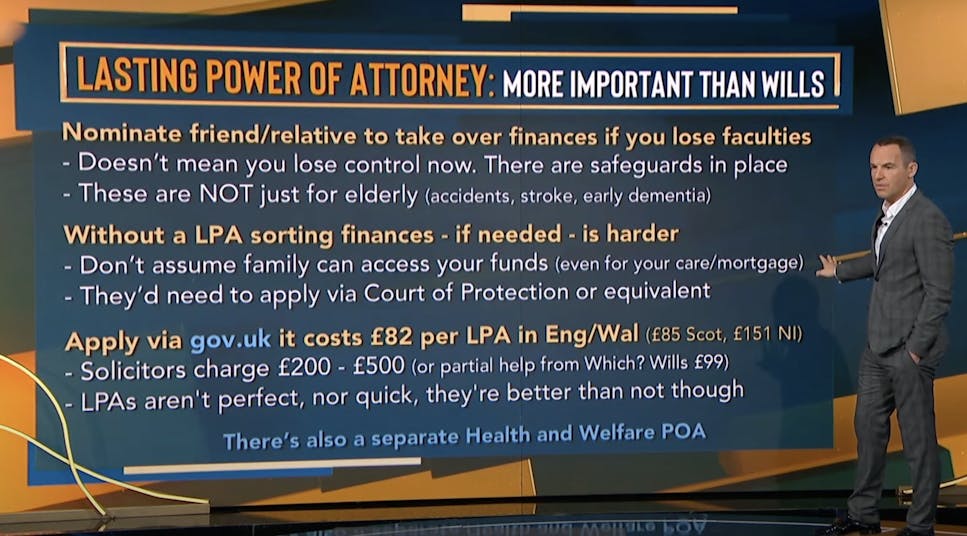 Martin Lewis: Do you have a Power of Attorney? It's crucial protection – not just for the elderly – and more important than a will.