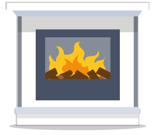 fireplace