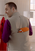 Martin Lewis sporting a big-pocket jacket.
