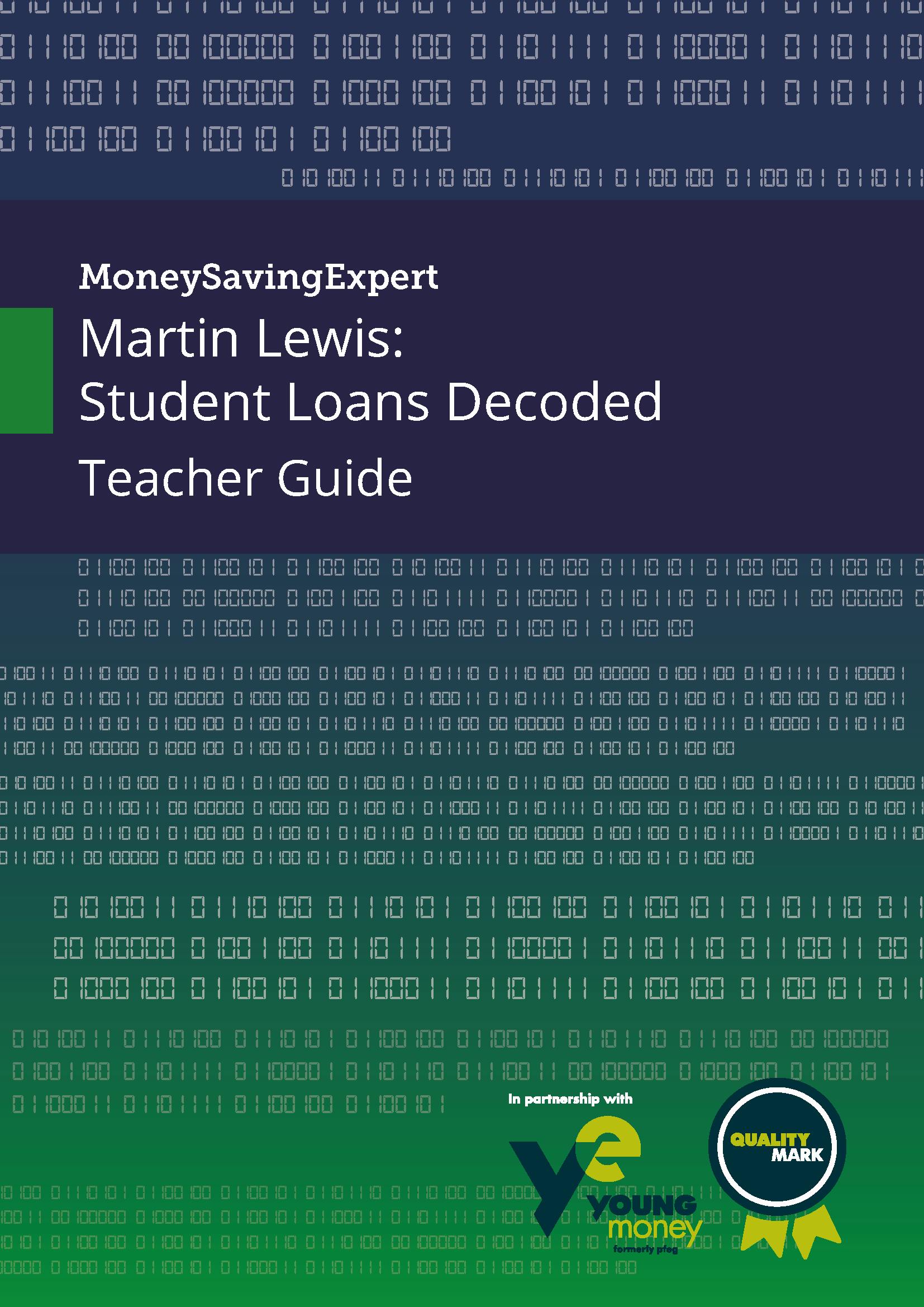 Student Loans Decoded Teacher Guide.