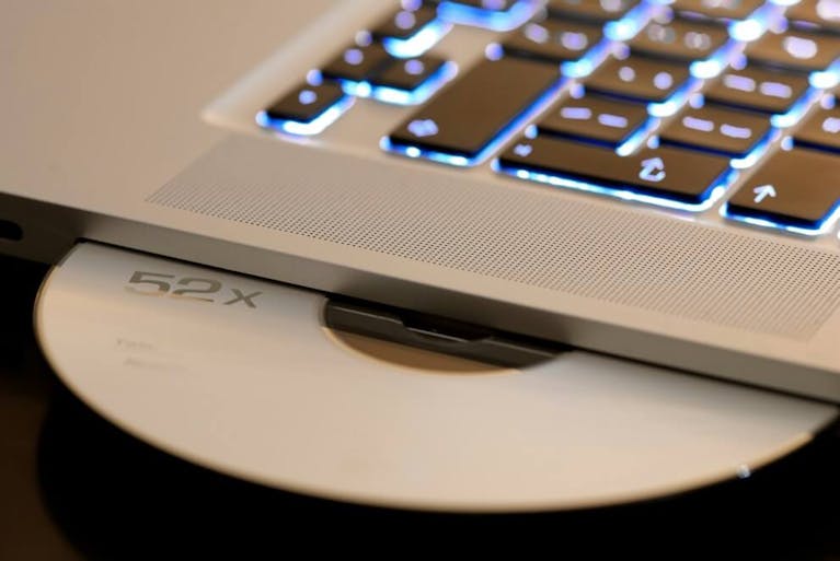 DVD drive in computer