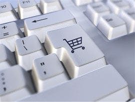 Trolley image on an 'enter' key.