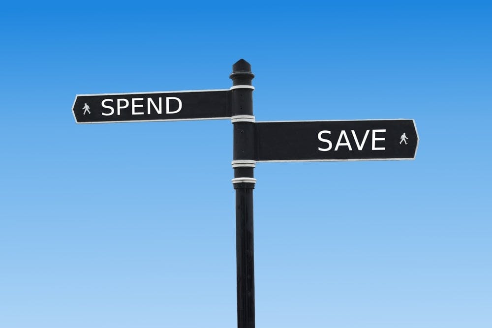 Spend/save.