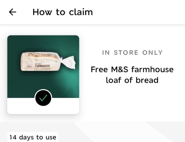 how to claim free bread
